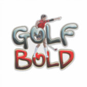 TOP Golf Bold Sticker (Voorkant)