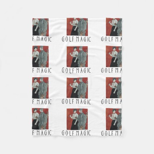 TOP Golf Couples Fleece Deken (Voorkant)