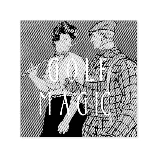 TOP Golf Couples Zelfinktende Stempel (Design)