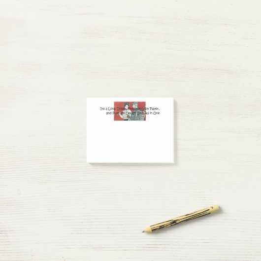TOP Golf Diva All-in-One Post-it® Notes (Op bureau)