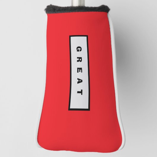 Top Golf Equipment Hoofd Hoesje Golfheadcover (Draai 90)