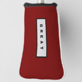 Top Golf Equipment Hoofd Hoesje Golfheadcover (Draai 90)