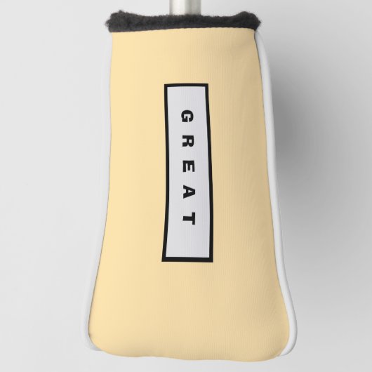 Top Golf Equipment Hoofd Hoesje Golfheadcover (Draai 90)