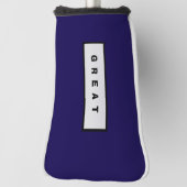 Top Golf Equipment Hoofd Hoesje Golfheadcover (Draai 90)