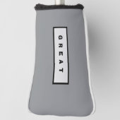 Top Golf Equipment Hoofd Hoesje Golfheadcover (Draai 90)