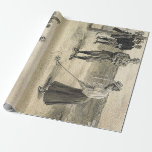 TOP Golf Girl Cadeaupapier