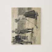 TOP Golf Girl Legpuzzel (Verticaal)