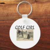 TOP Golf Meisje Sleutelhanger (Voorkant)