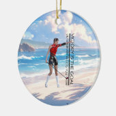 Top Golf Victory Goal Keramisch Ornament (Links)