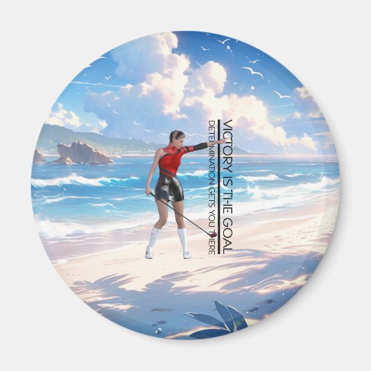 TOP Golf Victory Slogan Magnets Magneet (Voorkant)