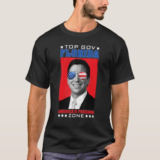 Top Gouverneur Ron Desantis Top Gouverneur Desanti (Voorkant)