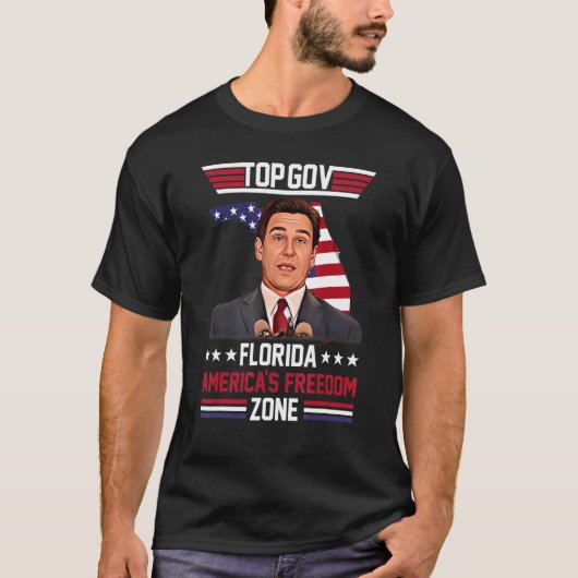 Top Gov Ron Desantis Top Gov Gouverneur Florida Ve (Voorkant)