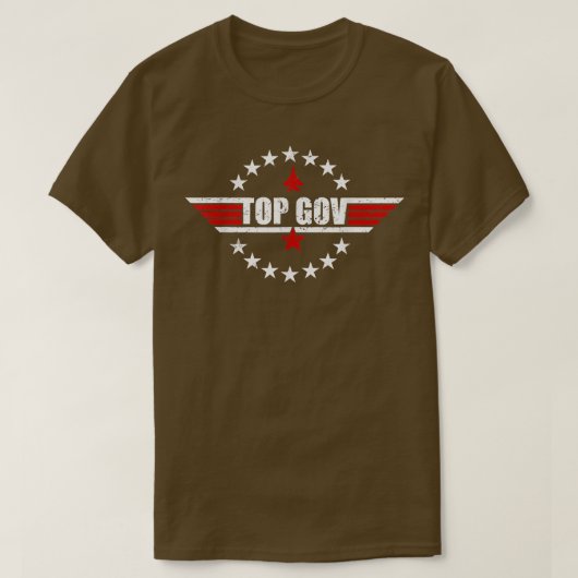 Top Gov top Gov voor Mannen vrouwen (Design voorkant)