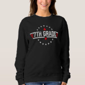 Top Grade 7th Seventh Grade Back To School First D (Voorkant)
