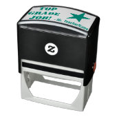 "TOP GRADE JOB!" + Rubberstempel Tutor Zelfinktende Stempel (Product)