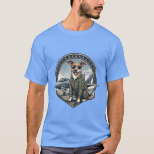 top gun pup T-shirt