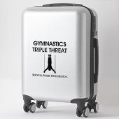 TOP Gymnastics Triple (M) Sticker (Koffer)