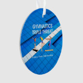 TOP Gymnastics Triple Ornament (voorkant)