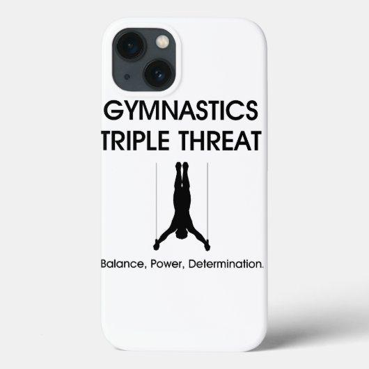 TOP Gymnastics Triple Threat Case-Mate iPhone Case (Achterkant)