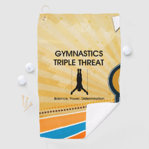 TOP Gymnastics Triple Threat Golfhanddoek