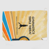TOP Gymnastics Triple Threat Golfhanddoek (Horizontaal)