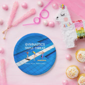 TOP Gymnastics Triple Threat Papieren Bordje (Feest)