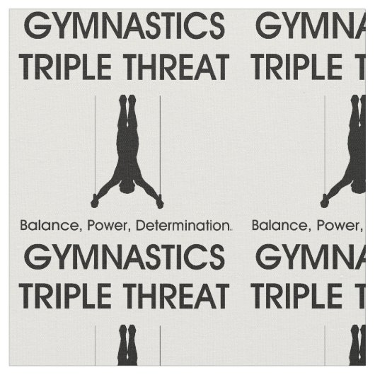 TOP Gymnastics Triple Threat Stof (Close Up)