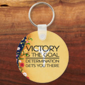 TOP Gymnastics Victory Slogan Sleutelhanger (Voorkant)