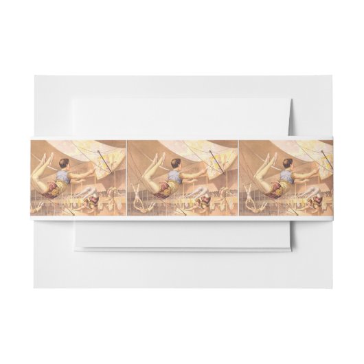 TOP-gymnastiek in één Uitnodigingen Wikkel (Voorkant Voorbeeld)