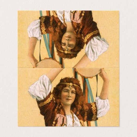 TOP Gypsy Visitekaartje (Buitenkant ongevouwen)