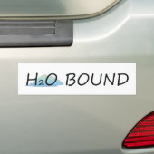 TOP H2O Bond Bumpersticker (Op auto)