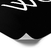 TOP Harde werkkop Poster (Hoek)