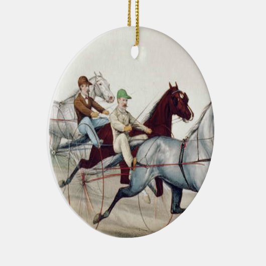 TOP Harness Racing Keramisch Ornament (Rechts)
