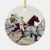 TOP Harness Racing Keramisch Ornament (Voorkant)