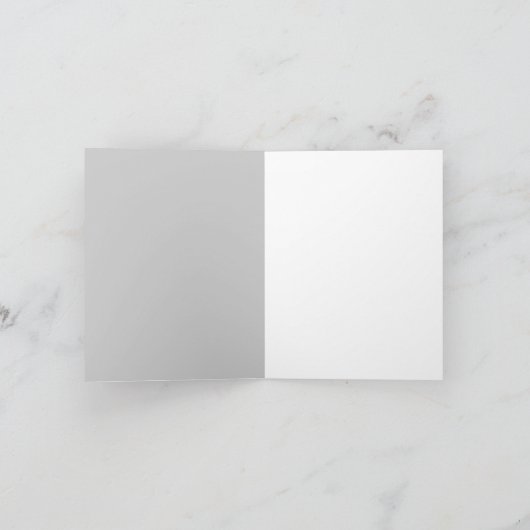 Top Hat Cat Custom Dank u Kaart (Binnen)