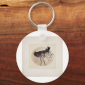 Top Hat en Cane Flea Sleutelhanger (Voorkant)