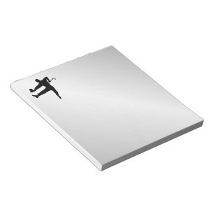 Top Hat en Cane Tap Dancer Notitieblok