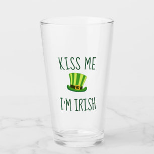 Top Hat Kiss Me in het Iers Glas