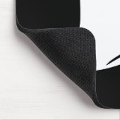 Top Hat Pictogram Mousepad Muismat (Hoek)