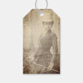 Top Hat Riders Journaling Label Cadeaulabel (Voorkant)