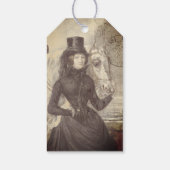 Top Hat Riders Journaling Label Cadeaulabel (Achterkant)