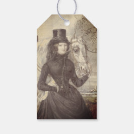 Top Hat Riders Journaling Label Cadeaulabel