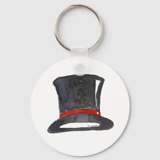 Top Hat Sleutelhanger (Voorkant)