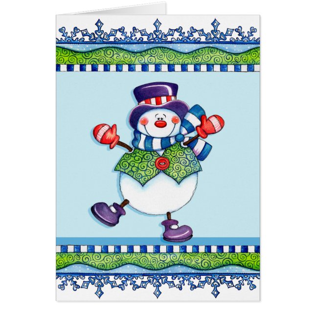 Top Hat Snowman (Voorkant)