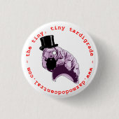 Top Hat Tardigrade Button (Voorkant)