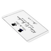 Top Hats Bow Stropdassen Blauw Gay Bruiloft Save t Magneet (Rechterzijde)