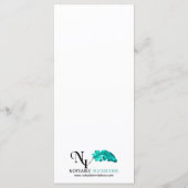 Top Hats en Bow Stropdassen Gay Bruiloft Menu (Achterkant)