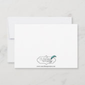 Top Hats en Bow Stropdassen Gay Wedding Response K RSVP Kaartje (Achterkant)