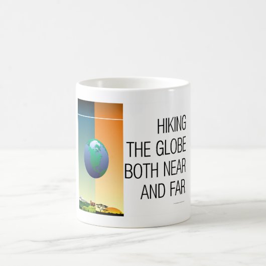 TOP Het Wereldbol slepen Koffiemok (Center)