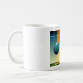 TOP Het Wereldbol slepen Koffiemok (Links)